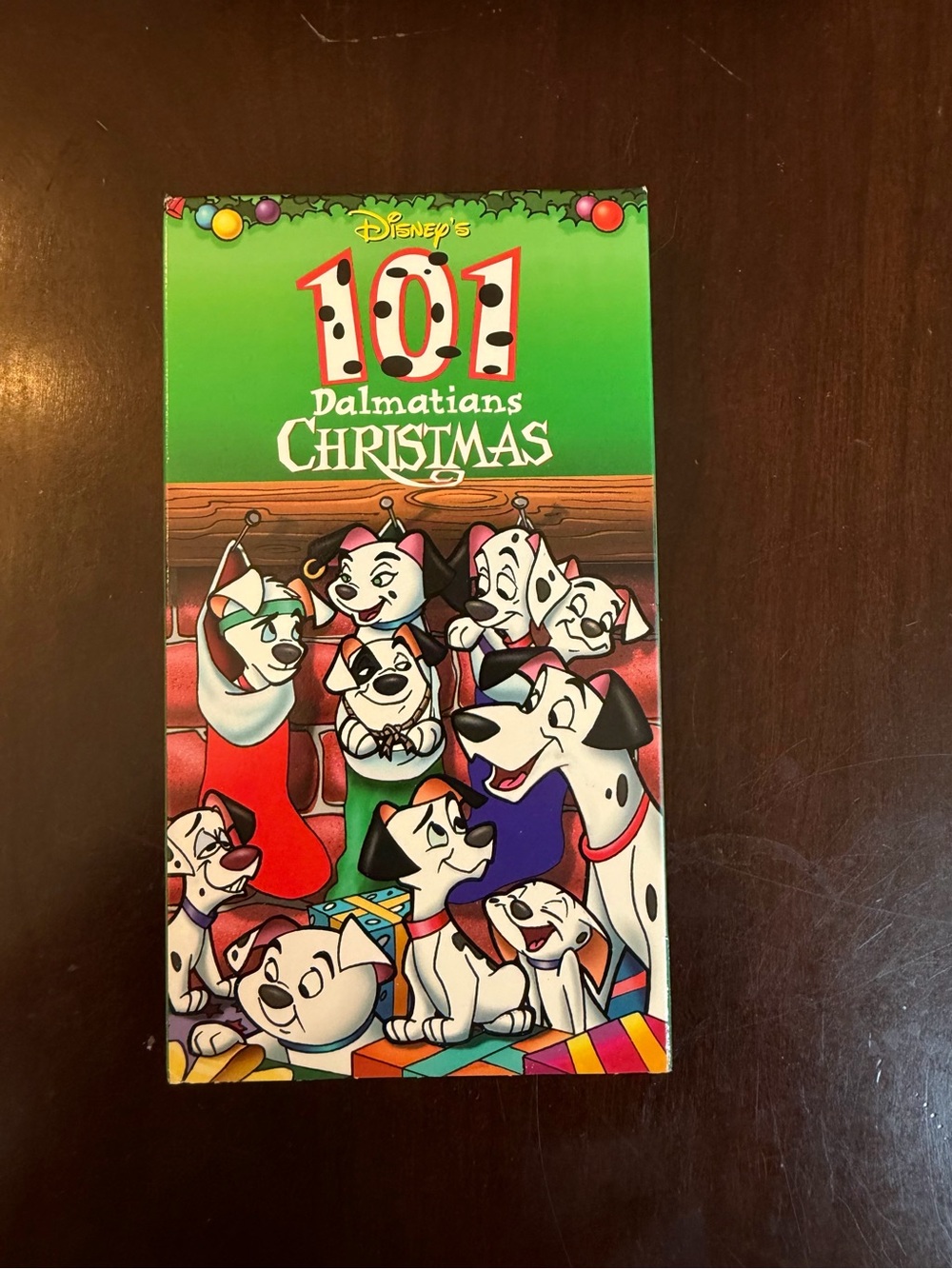 1998 Disney 101 Dalmatians Christmas VHS Tape